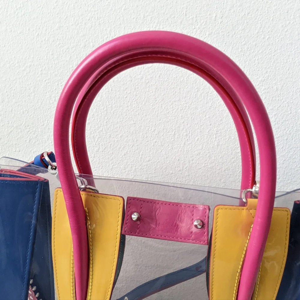 Christian Louboutin Paloma Clear PVC Bag